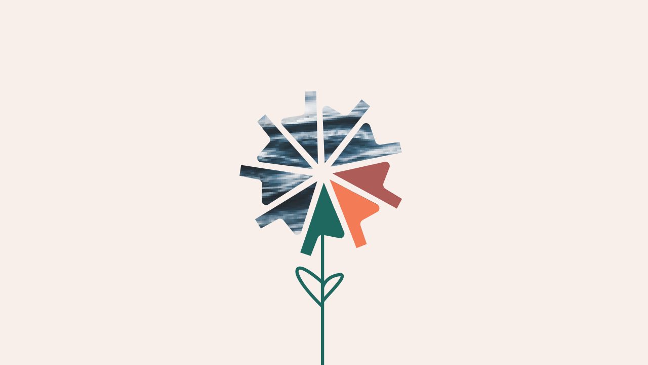 Blomster av profilen til Los Innovasjon, designet av Ikke A4
